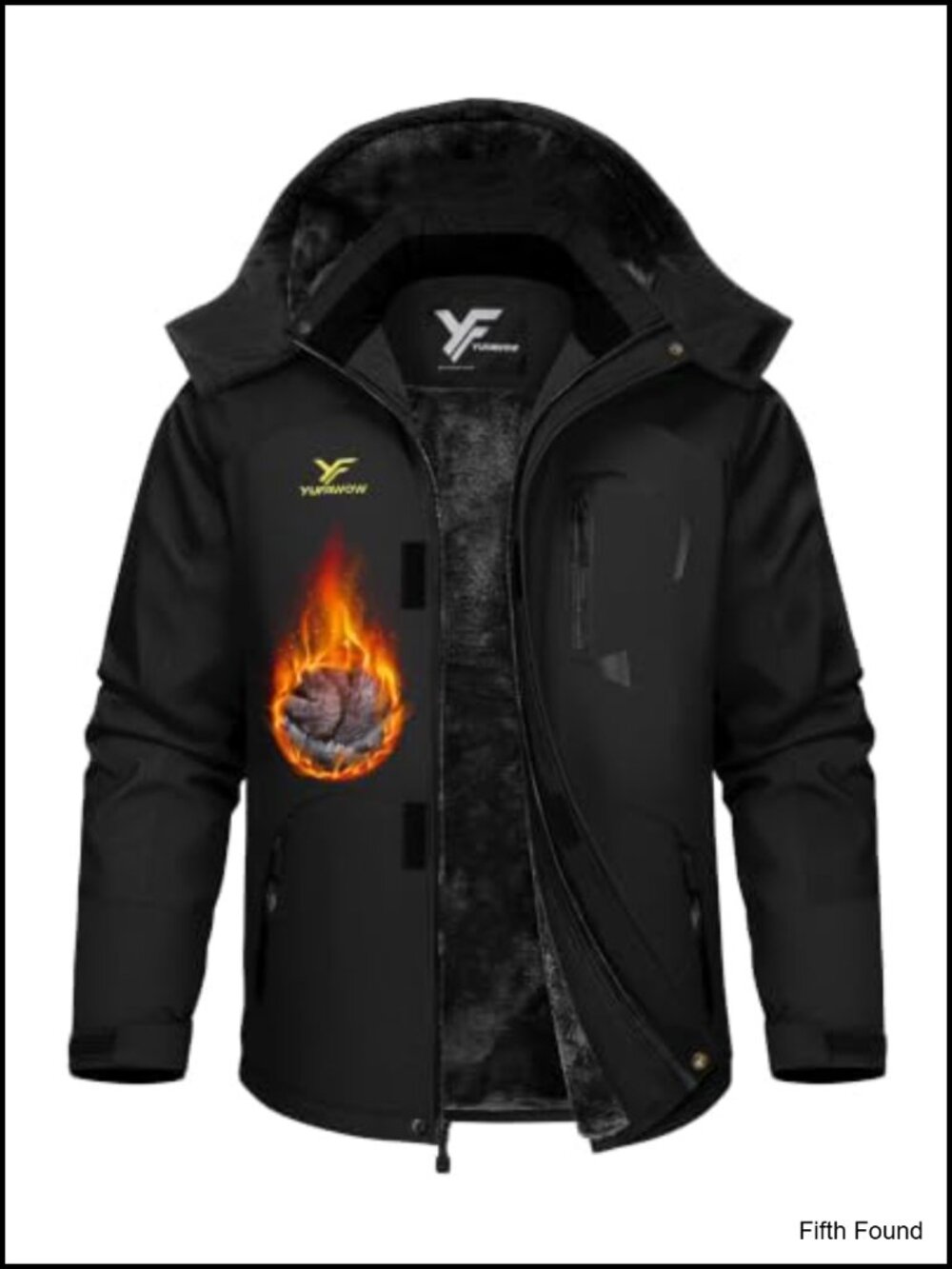 Men's Ski Jacket Waterproof Insulated Winter Snowboard Coat Warm